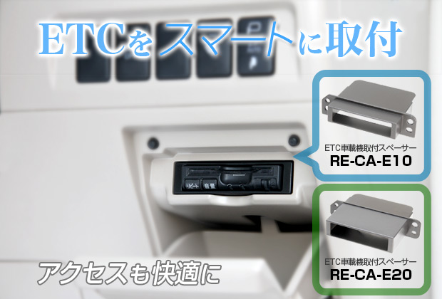 Etc車載機取付スペーサー Re Ca E10 E 株式会社キャストレード