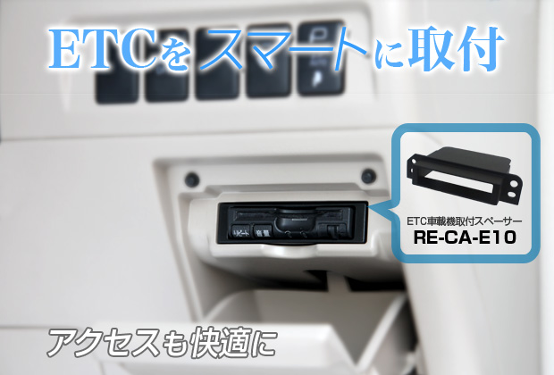 ETC�ԍڋ@��t�X�y�[�T�[ RE-CA-E10